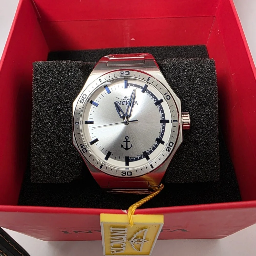 NEW OCEAN VOYAGE Men Model‎ 49970 - Men's Watch Quartz Steel 44mm #0766